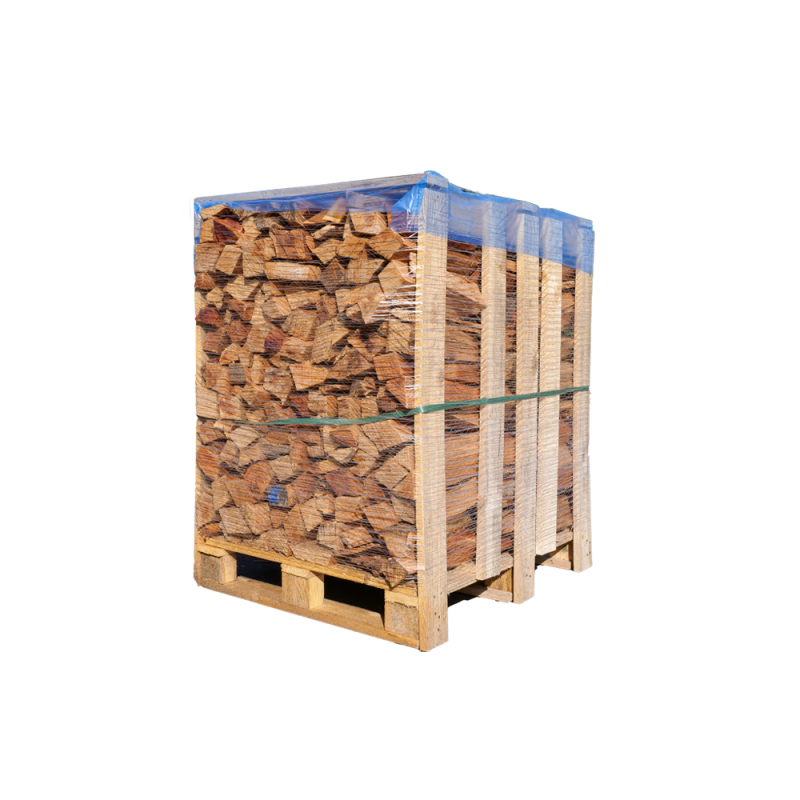 bois-de-chauffage-bois-de-chauffage-nf-n-sec-g1-h1-n-palette-de-1st 1st pallet of kiln-dried firewood - ready to use - hardwood mix - Image 1