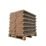 100% beech compressed logs - 1040kg pallet