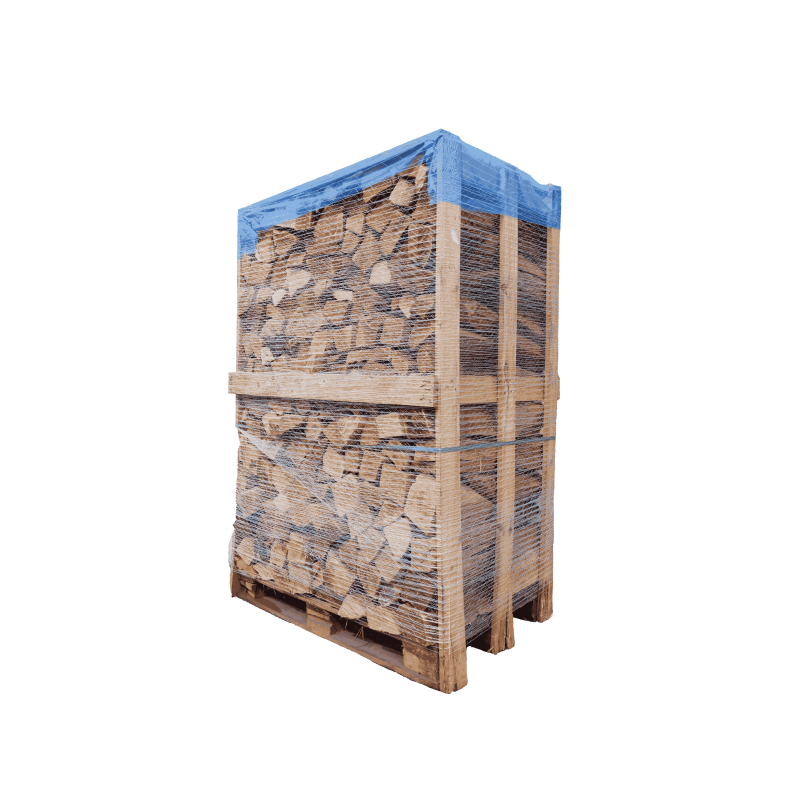 palette-de-2-steres-de-bois-de-chauffage 2st pallet of dry firewood kilns G1H1 - ready to use - hardwood mix - Image 1