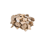 Forest chips by 30m3 blower truck